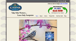 Desktop Screenshot of cabinsofbirchhollow.com